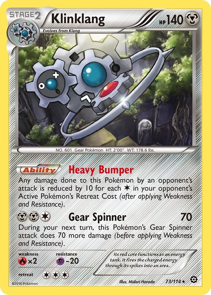 Image for Klinklang (73/114) [XY - Steam Siege] - Pokemon