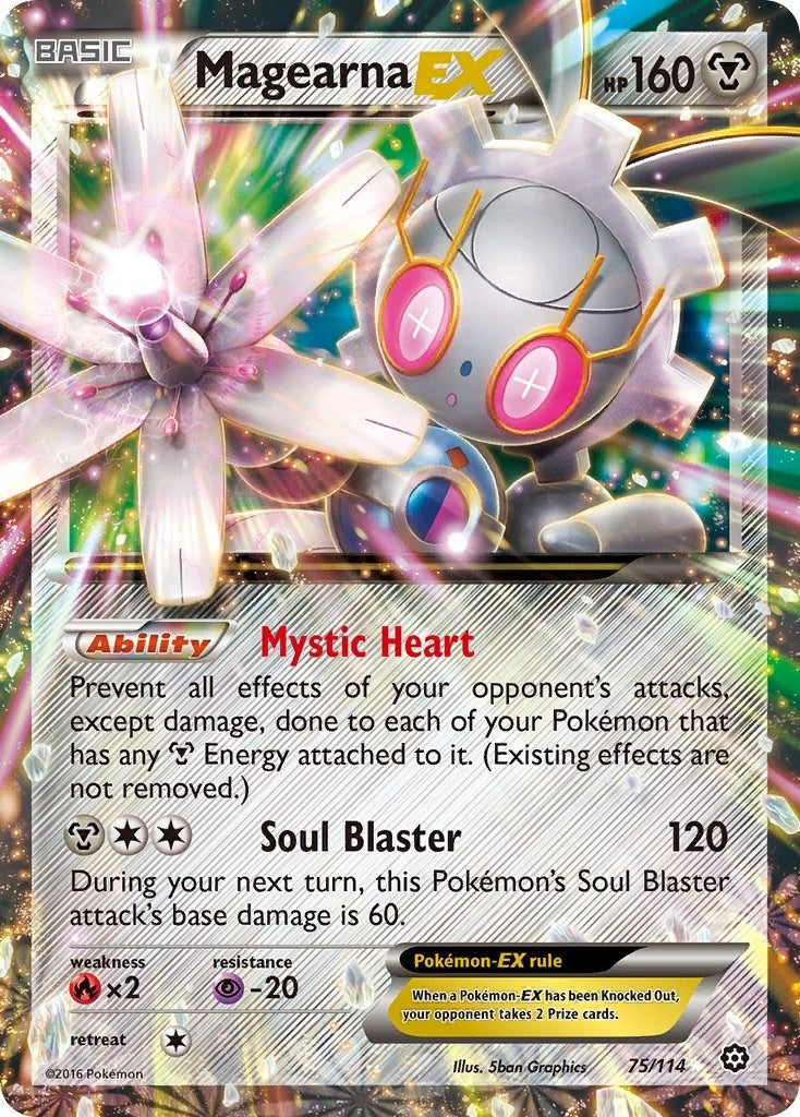 Image for Magearna EX (75/114) [XY - Steam Siege] - Pokemon