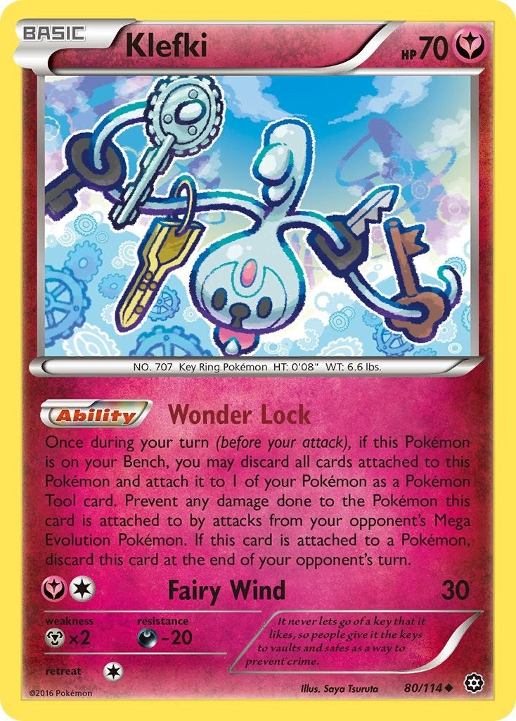 Image for Klefki (80/114) [XY - Steam Siege] - Pokemon