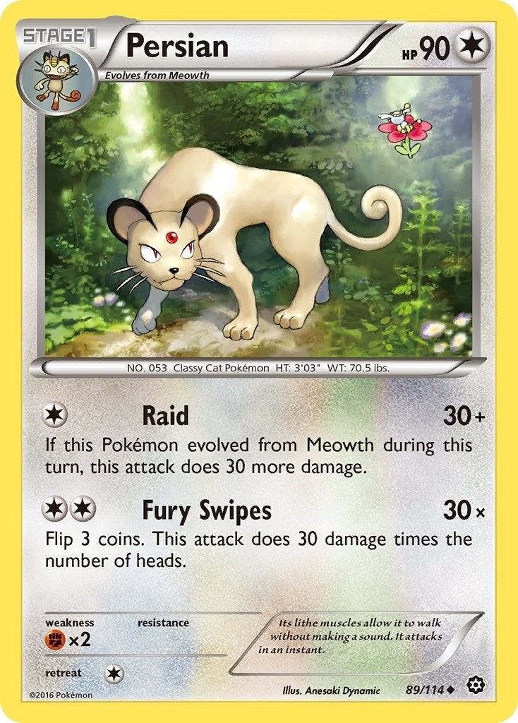 Image for Persian (89/114) [XY - Steam Siege] - Pokemon