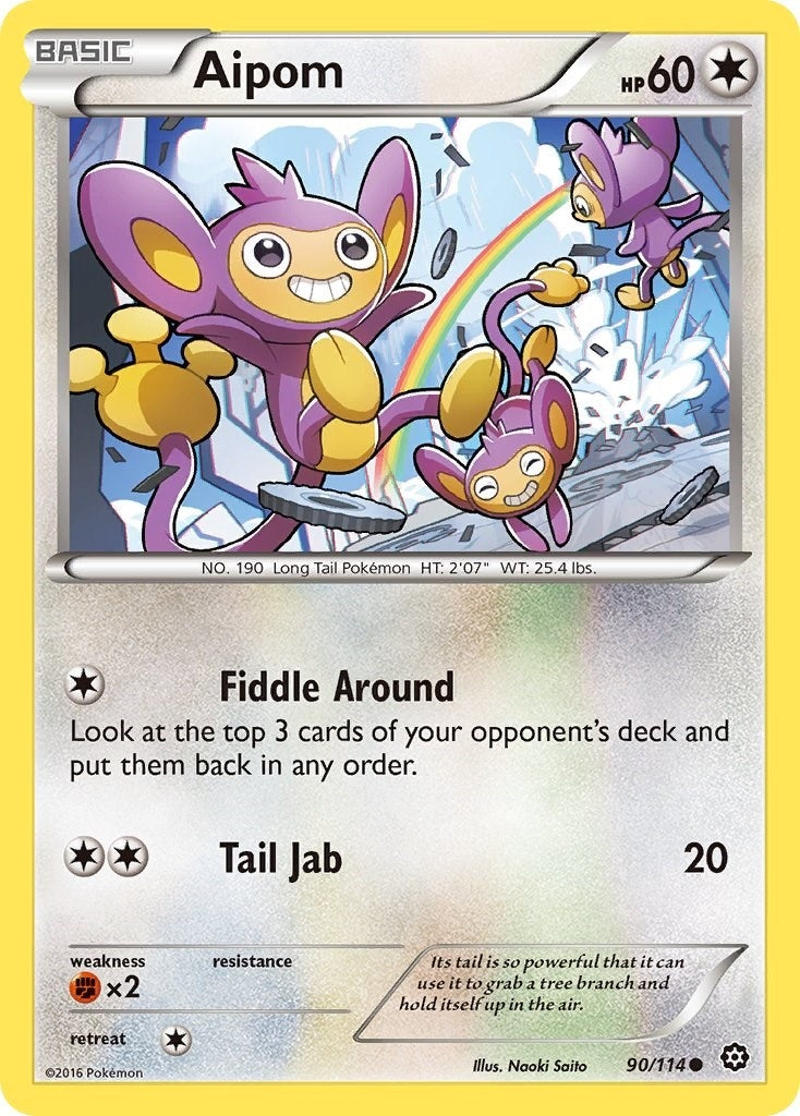Image for Aipom (90/114) [XY - Steam Siege] - Pokemon
