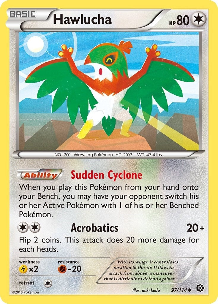 Image for Hawlucha (97/114) [XY - Steam Siege] - Pokemon
