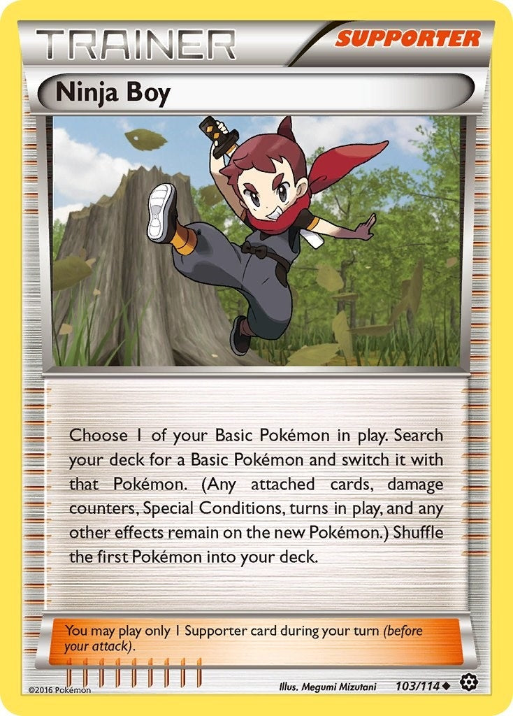 Image for Ninja Boy (103/114) [XY - Steam Siege] - Pokemon