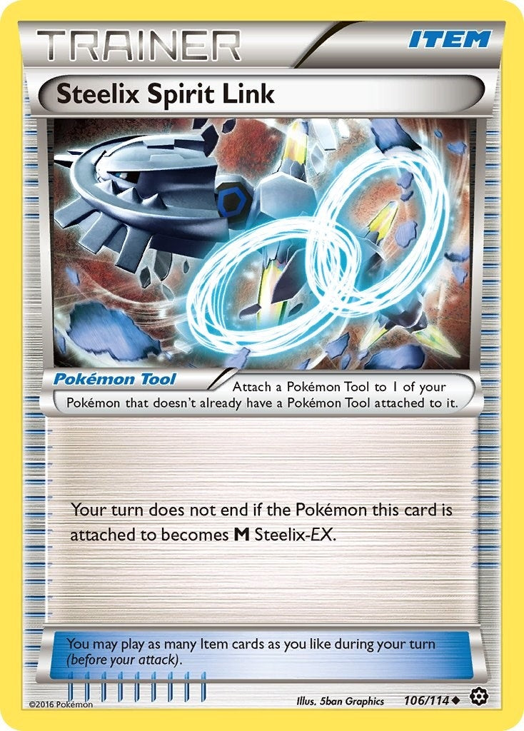 Image for Steelix Spirit Link (106/114) [XY - Steam Siege] - Pokemon