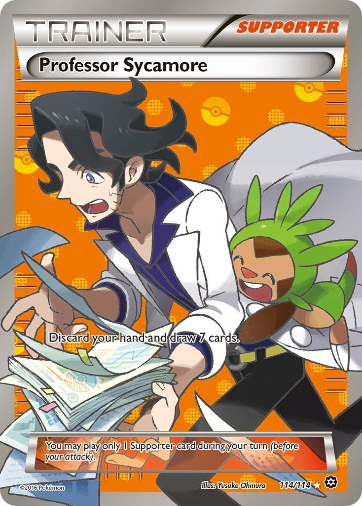Image for Professor Sycamore (114/114) [XY - Steam Siege] - Pokemon
