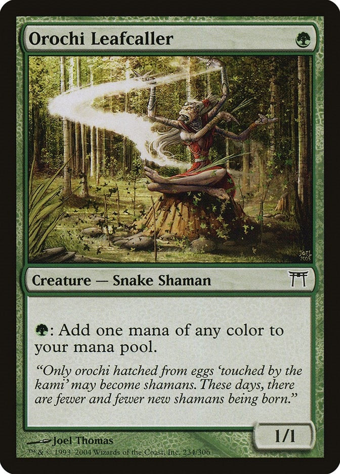 Image for Orochi Leafcaller (234) [Champions of Kamigawa] - Magic: The Gathering