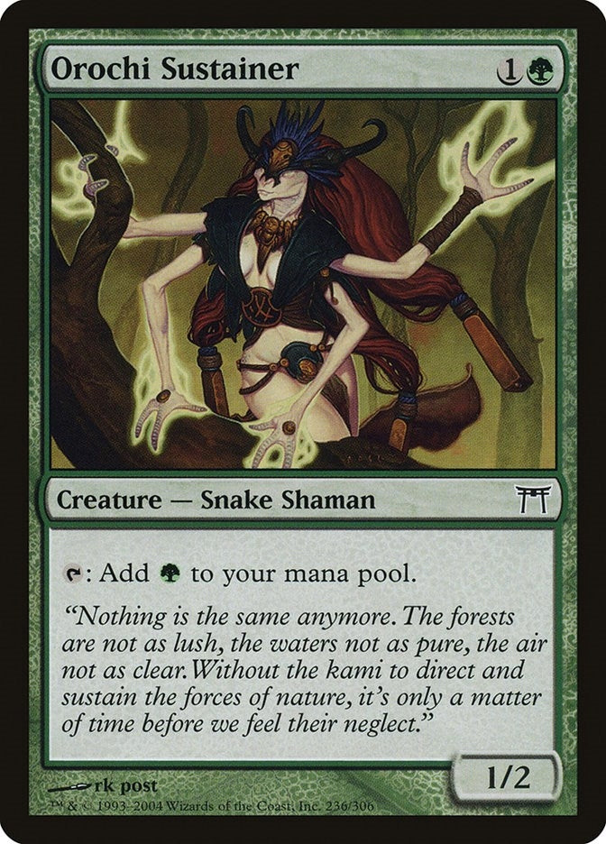 Image for Orochi Sustainer (236) [Champions of Kamigawa] - Magic: The Gathering