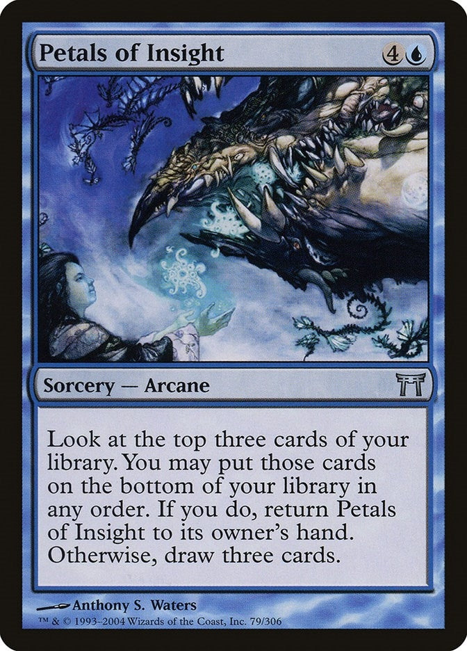 Image for Petals of Insight (79) [Champions of Kamigawa] - Magic: The Gathering