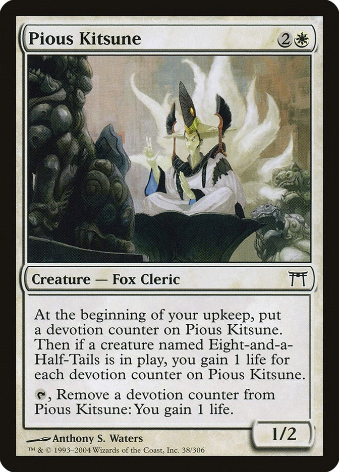 Image for Pious Kitsune (38) [Champions of Kamigawa] - Magic: The Gathering