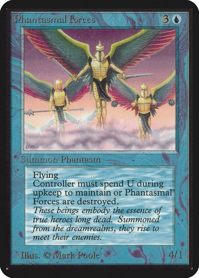 Image for Phantasmal Forces [Alpha Edition] - Magic: The Gathering