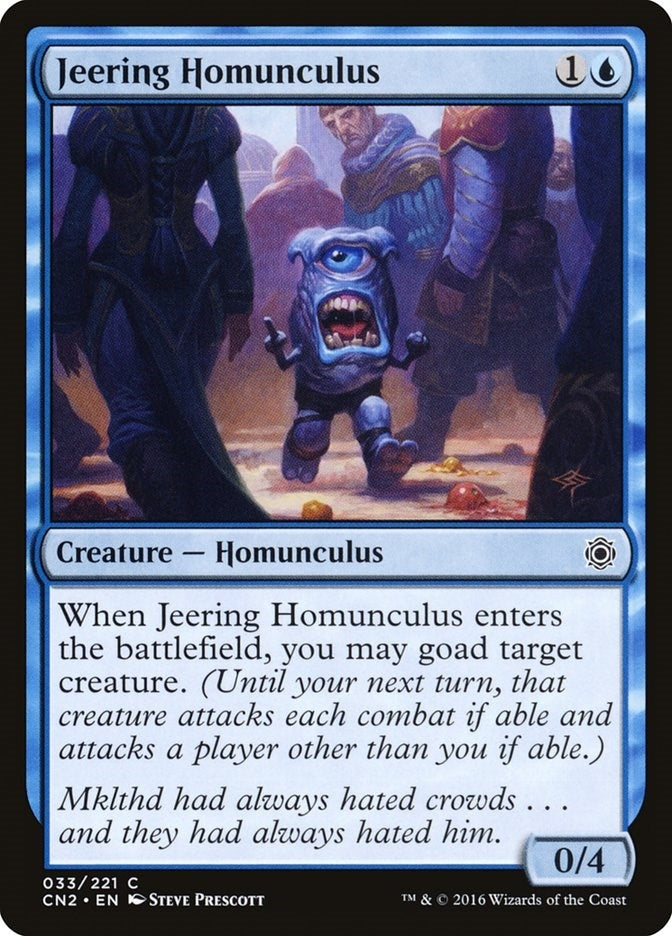 Image for Jeering Homunculus (33) [Conspiracy: Take the Crown] - Magic: The Gathering