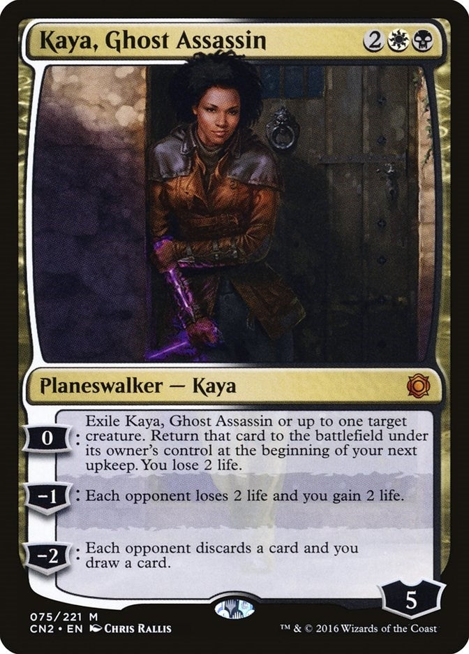 Image for Kaya, Ghost Assassin (75) [Conspiracy: Take the Crown] - Magic: The Gathering