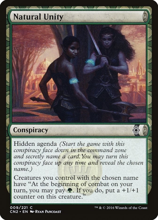 Image for Natural Unity (9) [Conspiracy: Take the Crown] - Magic: The Gathering