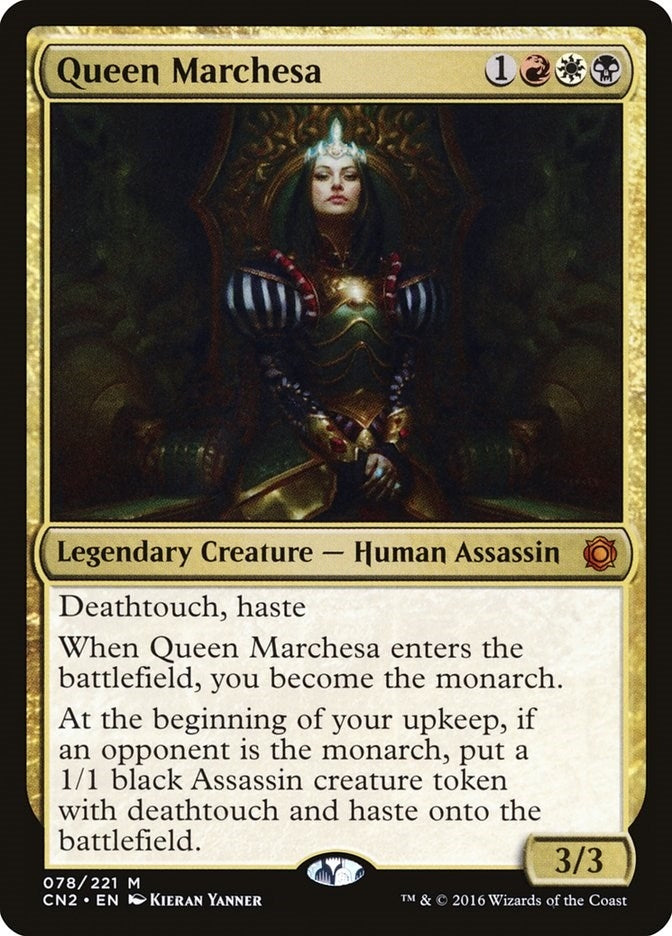 Image for Queen Marchesa (78) [Conspiracy: Take the Crown] - Magic: The Gathering