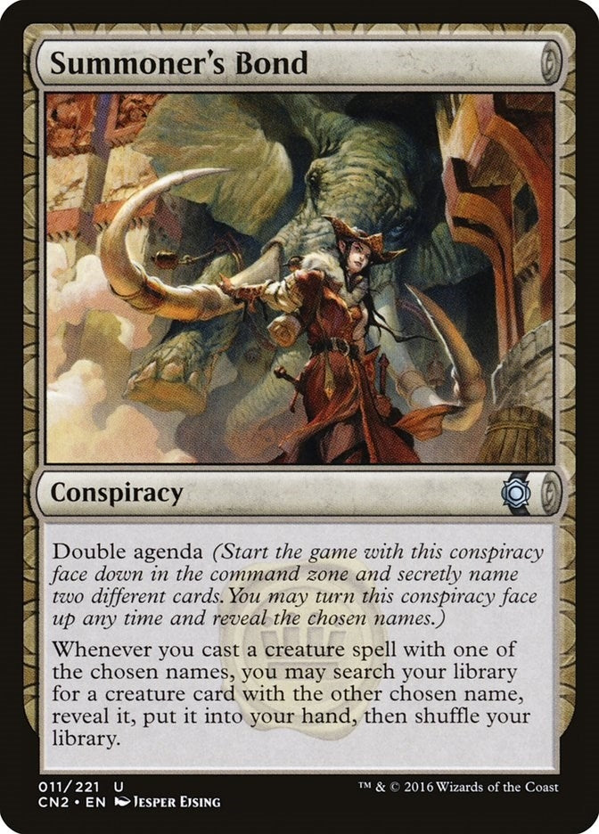 Image for Summoner's Bond (11) [Conspiracy: Take the Crown] - Magic: The Gathering