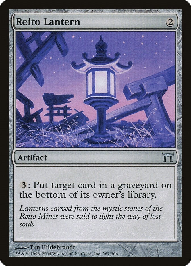 Image for Reito Lantern (267) [Champions of Kamigawa] - Magic: The Gathering