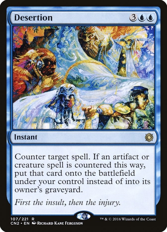 Image for Desertion (107) [Conspiracy: Take the Crown] - Magic: The Gathering