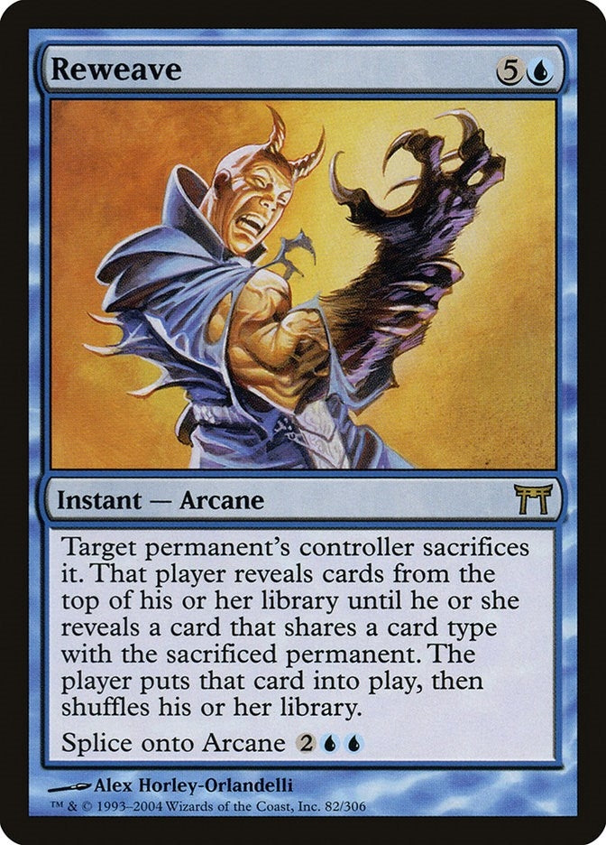 Image for Reweave (82) [Champions of Kamigawa] - Magic: The Gathering