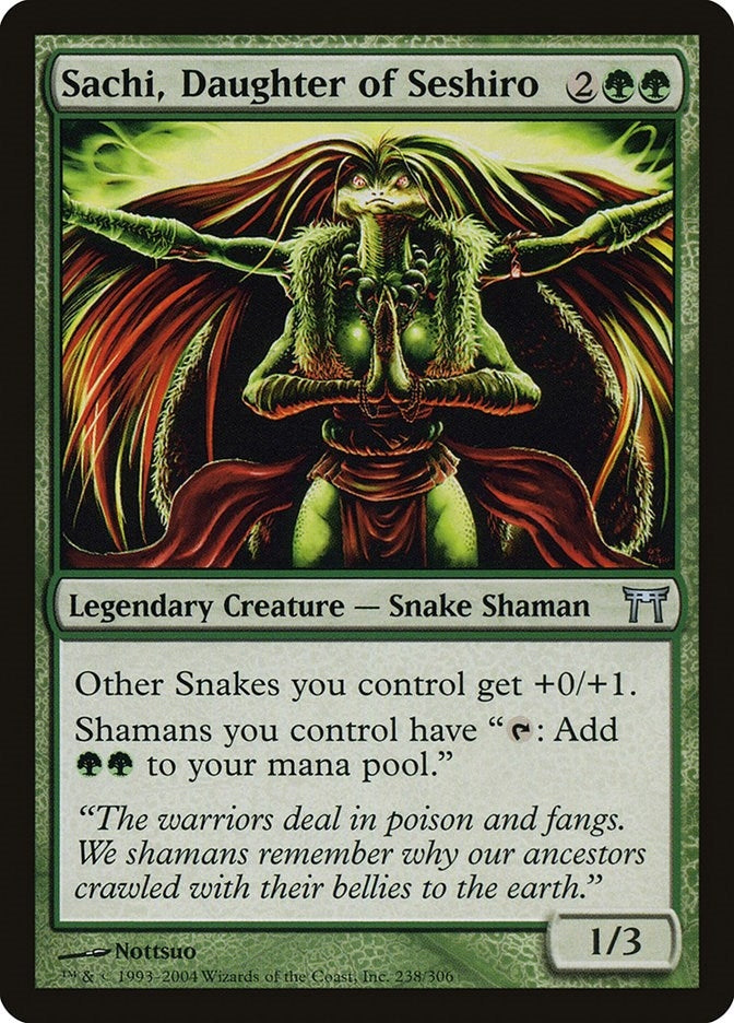 Image for Sachi, Daughter of Seshiro (238) [Champions of Kamigawa] - Magic: The Gathering