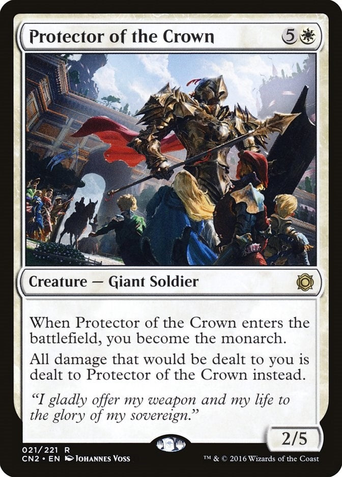 Image for Protector of the Crown (21) [Conspiracy: Take the Crown] - Magic: The Gathering