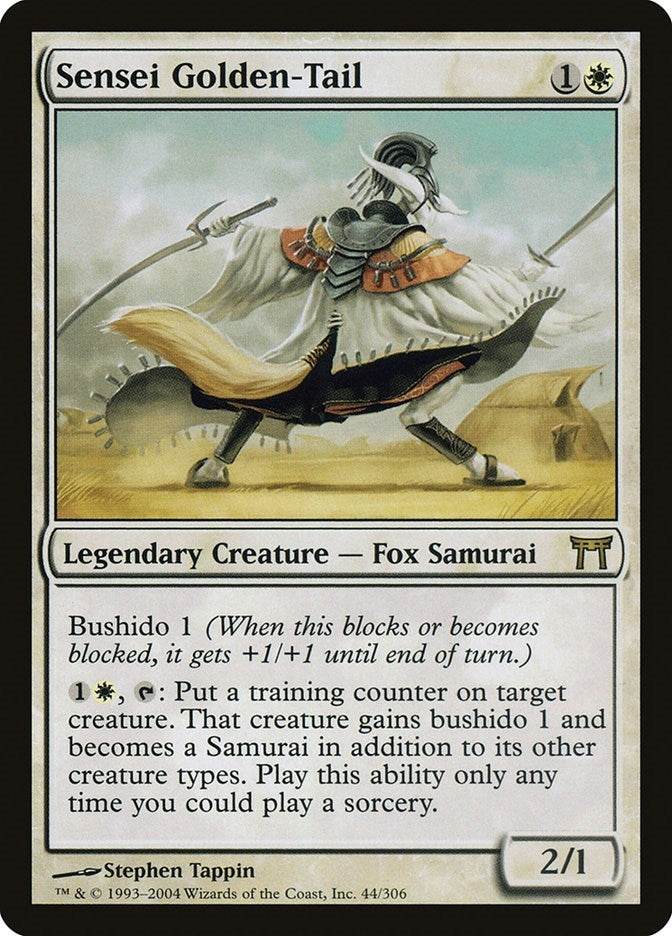 Image for Sensei Golden-Tail (44) [Champions of Kamigawa] - Magic: The Gathering