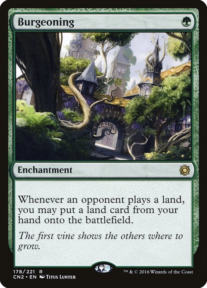 Image for Burgeoning (178) [Conspiracy: Take the Crown] - Magic: The Gathering