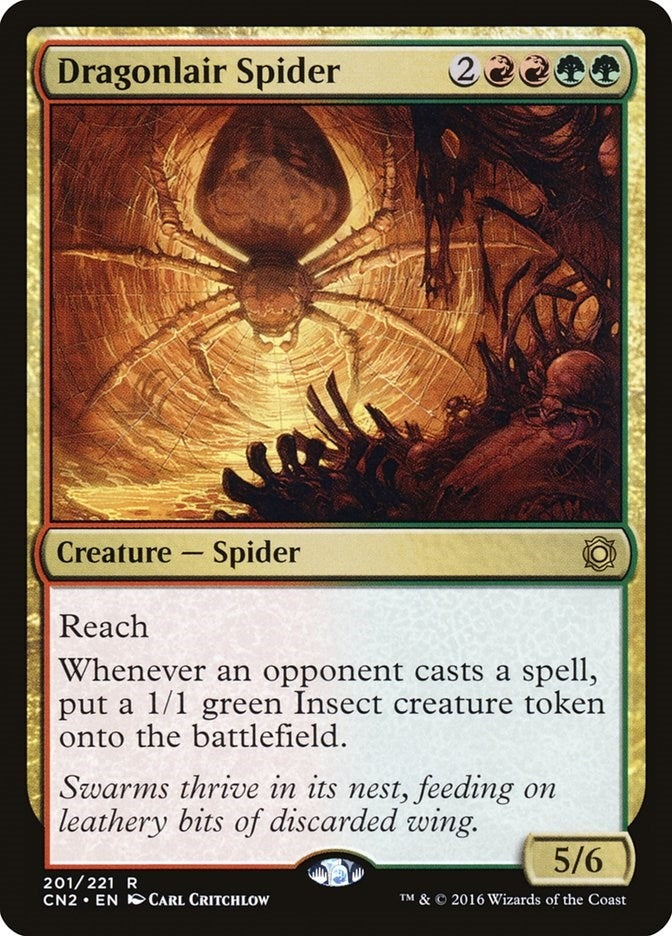 Image for Dragonlair Spider (201) [Conspiracy: Take the Crown] - Magic: The Gathering