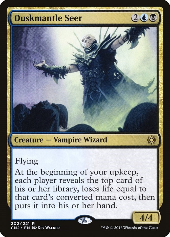 Image for Duskmantle Seer (202) [Conspiracy: Take the Crown] - Magic: The Gathering