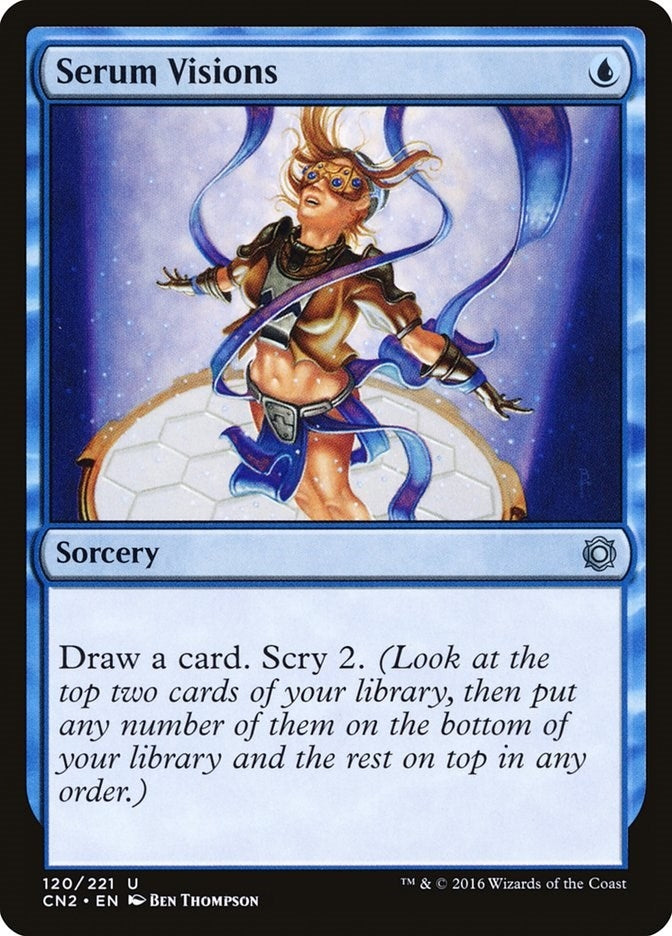 Image for Serum Visions (120) [Conspiracy: Take the Crown] - Magic: The Gathering