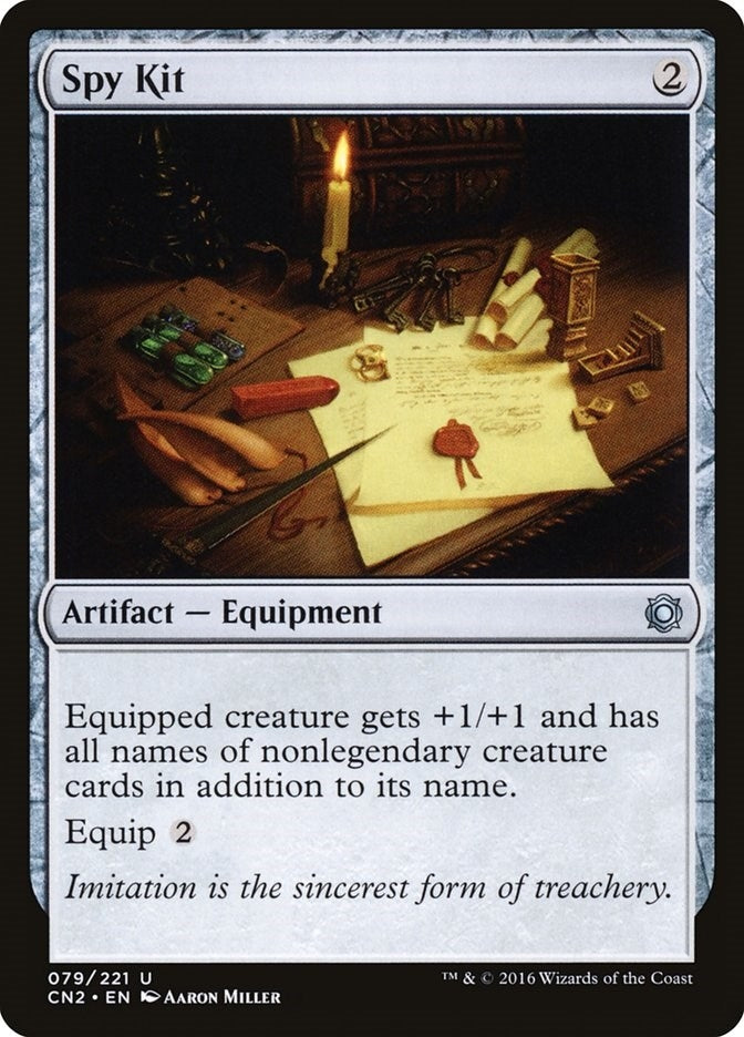 Image for Spy Kit (79) [Conspiracy: Take the Crown] - Magic: The Gathering