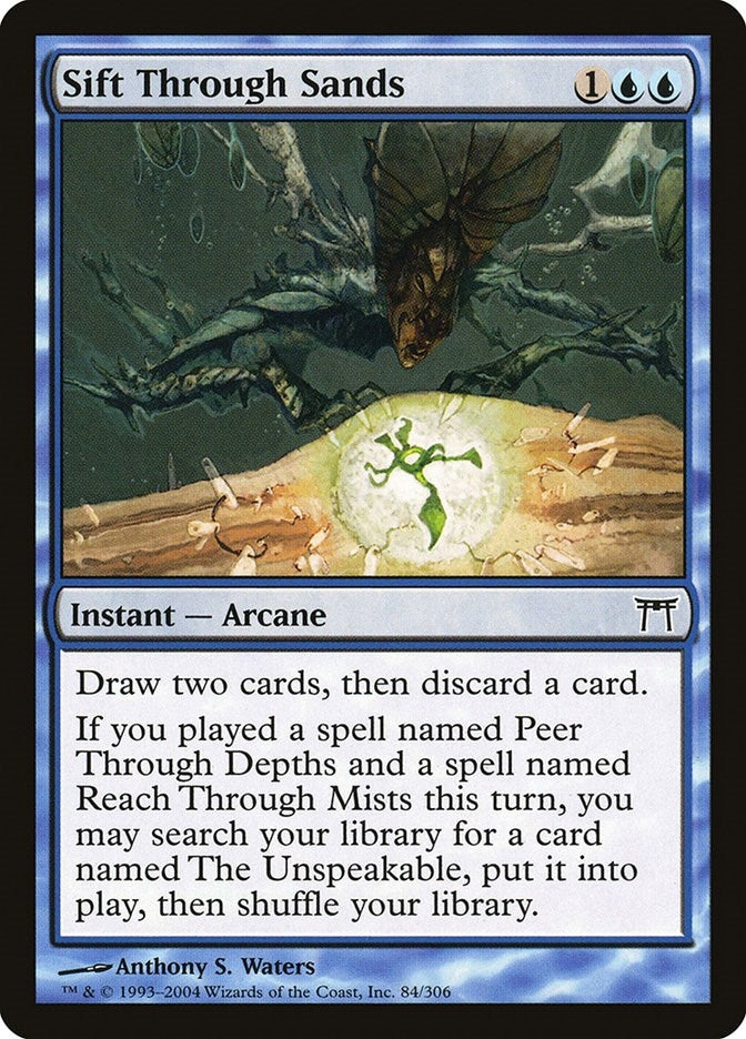 Image for Sift Through Sands (84) [Champions of Kamigawa] - Magic: The Gathering