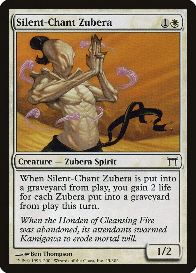 Image for Silent-Chant Zubera (45) [Champions of Kamigawa] - Magic: The Gathering