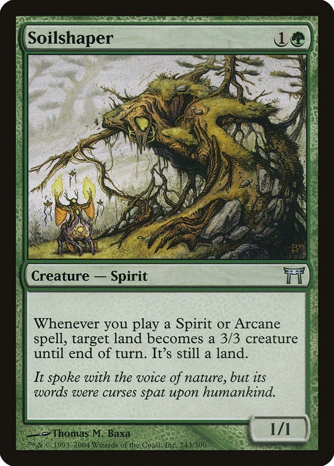 Image for Soilshaper (243) [Champions of Kamigawa] - Magic: The Gathering
