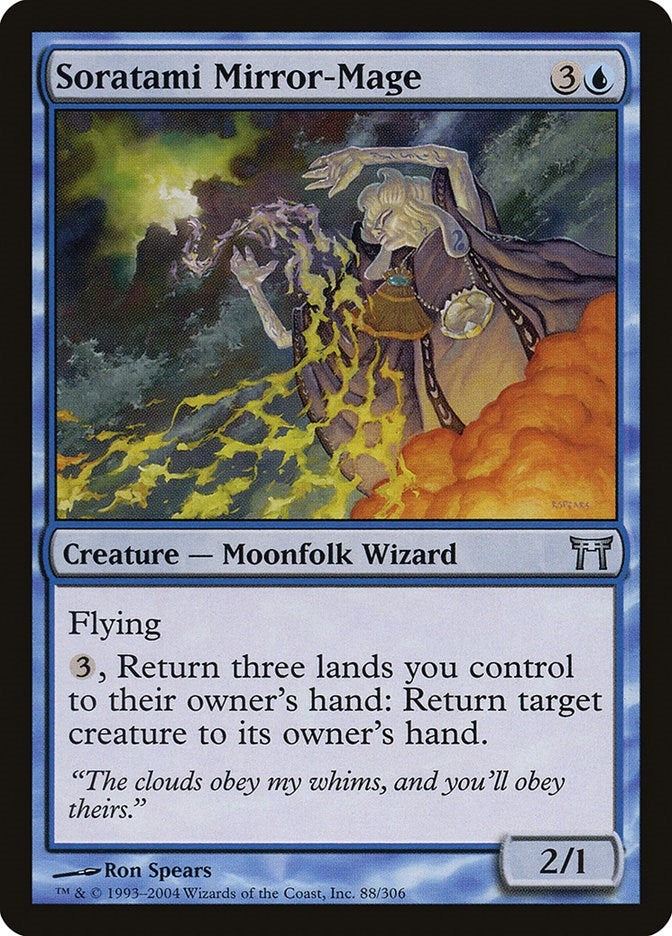 Image for Soratami Mirror-Mage (88) [Champions of Kamigawa] - Magic: The Gathering