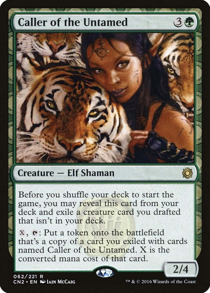 Image for Caller of the Untamed (62) [Conspiracy: Take the Crown] - Magic: The Gathering