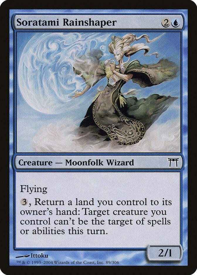 Image for Soratami Rainshaper (89) [Champions of Kamigawa] - Magic: The Gathering