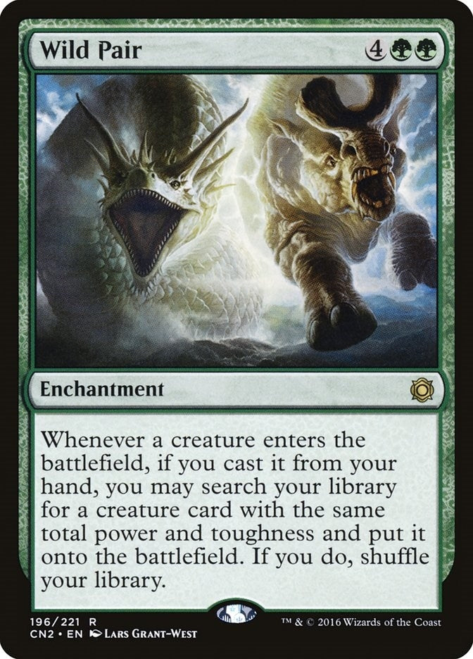 Image for Wild Pair (196) [Conspiracy: Take the Crown] - Magic: The Gathering