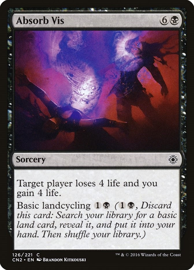 Image for Absorb Vis (126) [Conspiracy: Take the Crown] - Magic: The Gathering