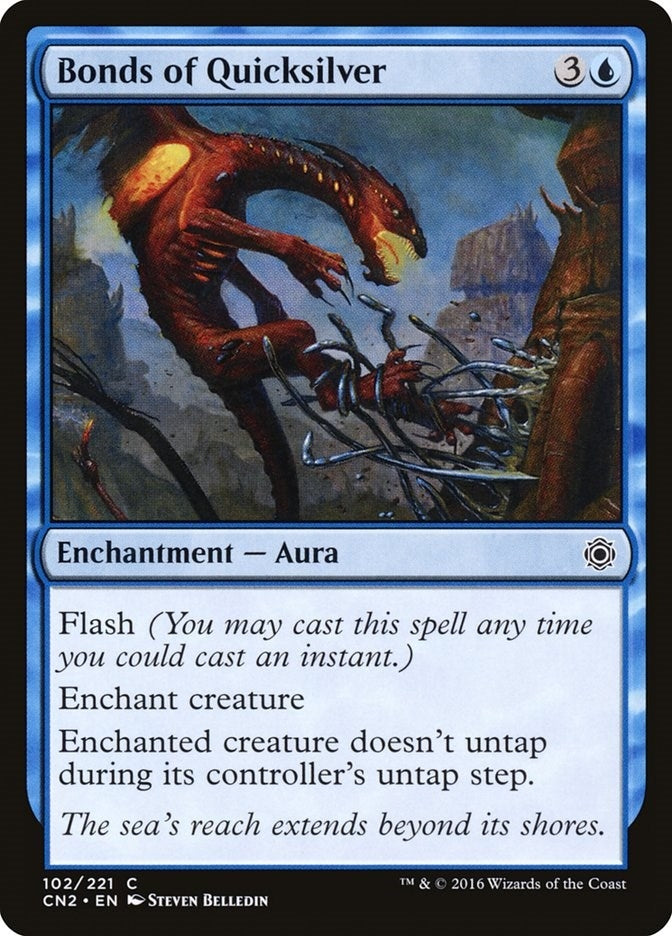 Image for Bonds of Quicksilver (102) [Conspiracy: Take the Crown] - Magic: The Gathering