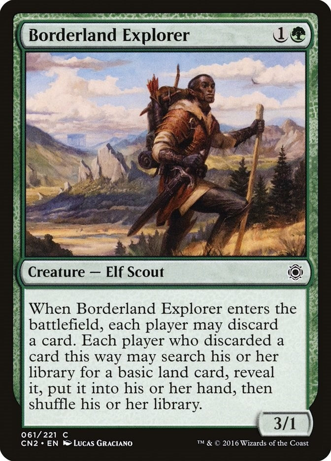 Image for Borderland Explorer (61) [Conspiracy: Take the Crown] - Magic: The Gathering