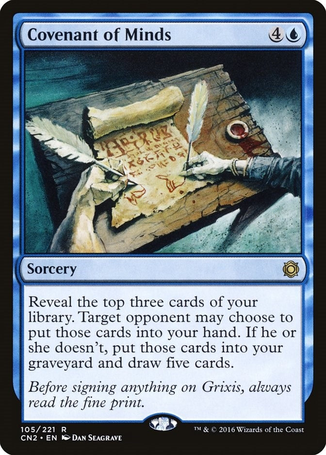 Image for Covenant of Minds (105) [Conspiracy: Take the Crown] - Magic: The Gathering