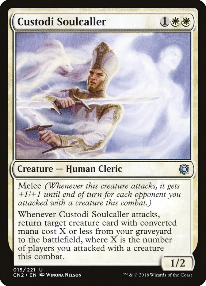 Image for Custodi Soulcaller (15) [Conspiracy: Take the Crown] - Magic: The Gathering