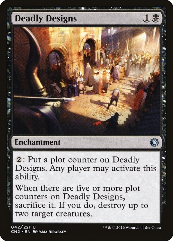 Image for Deadly Designs (42) [Conspiracy: Take the Crown] - Magic: The Gathering