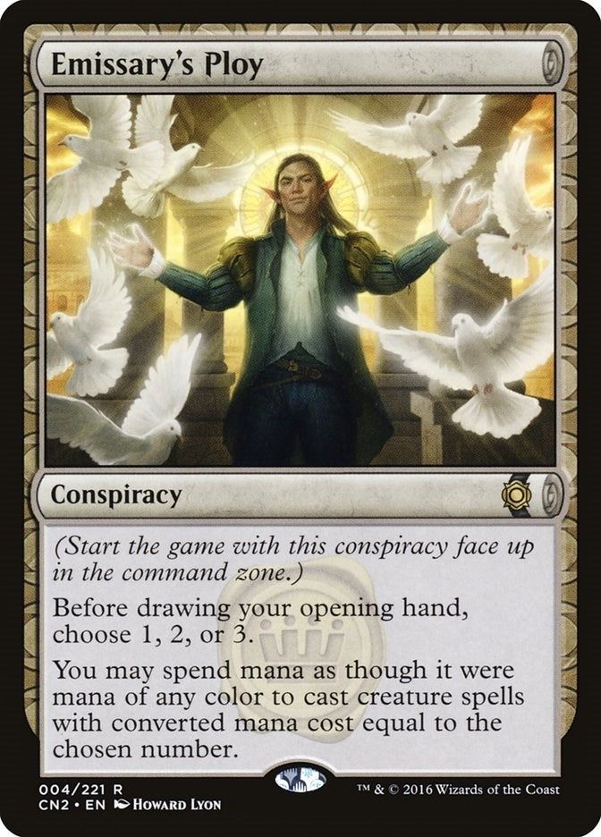 Image for Emissary's Ploy (4) [Conspiracy: Take the Crown] - Magic: The Gathering