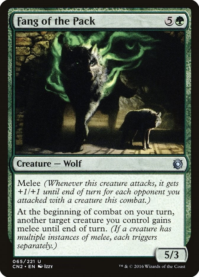 Image for Fang of the Pack (65) [Conspiracy: Take the Crown] - Magic: The Gathering