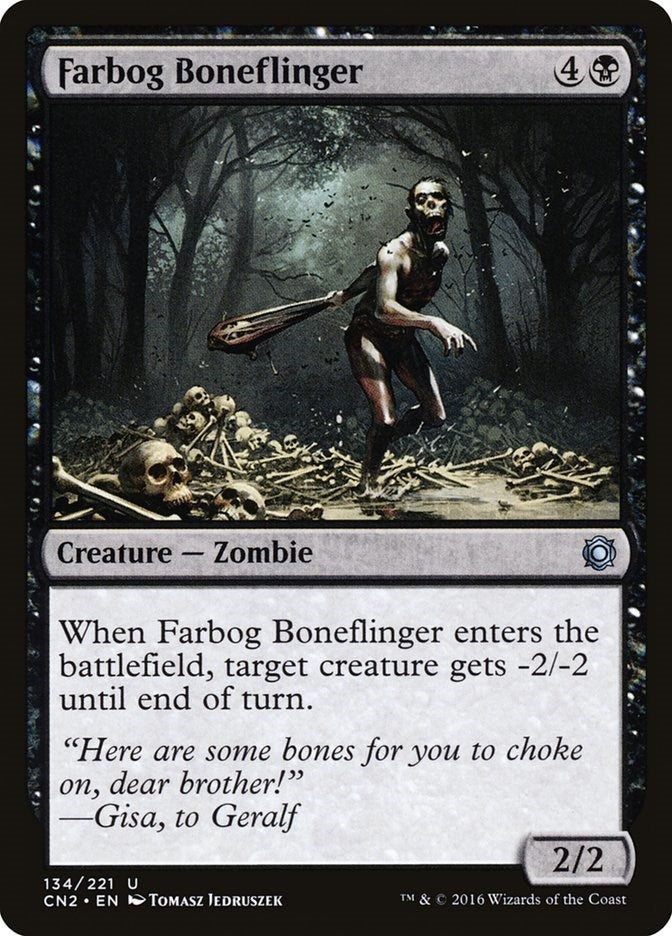 Image for Farbog Boneflinger (134) [Conspiracy: Take the Crown] - Magic: The Gathering