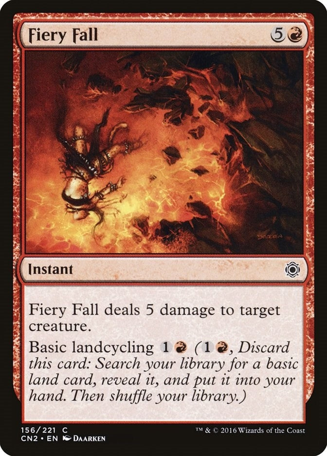 Image for Fiery Fall (156) [Conspiracy: Take the Crown] - Magic: The Gathering