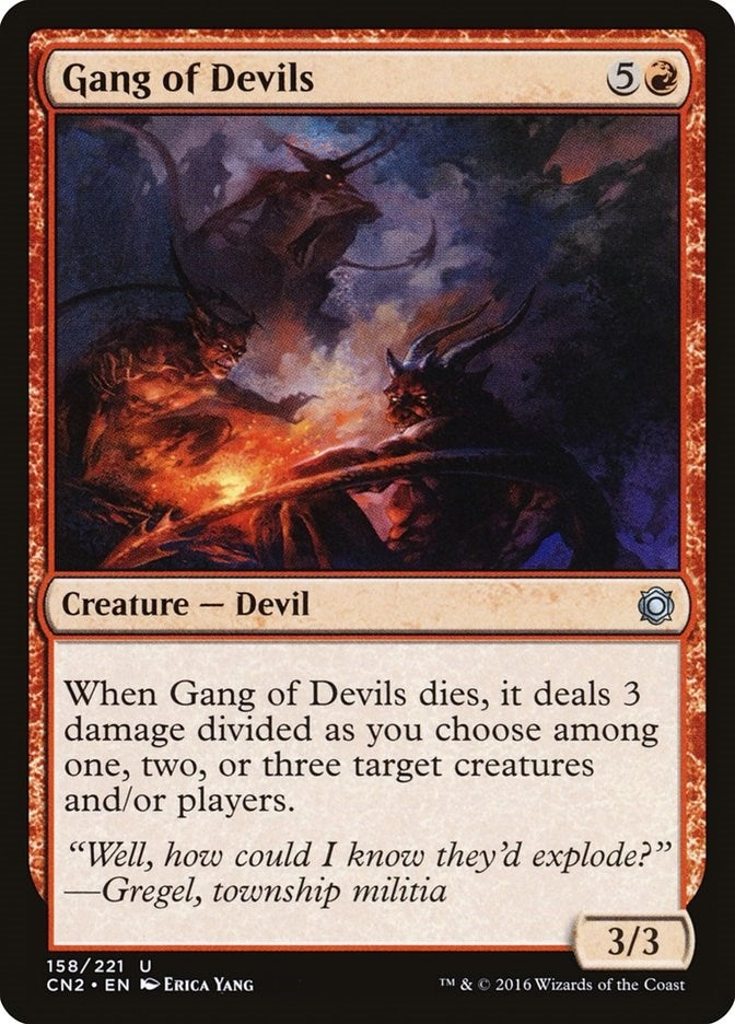 Image for Gang of Devils (158) [Conspiracy: Take the Crown] - Magic: The Gathering
