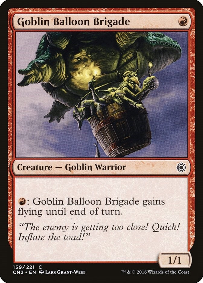 Image for Goblin Balloon Brigade (159) [Conspiracy: Take the Crown] - Magic: The Gathering