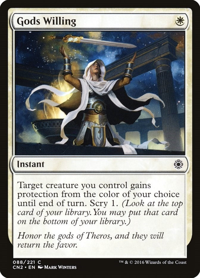 Image for Gods Willing (88) [Conspiracy: Take the Crown] - Magic: The Gathering